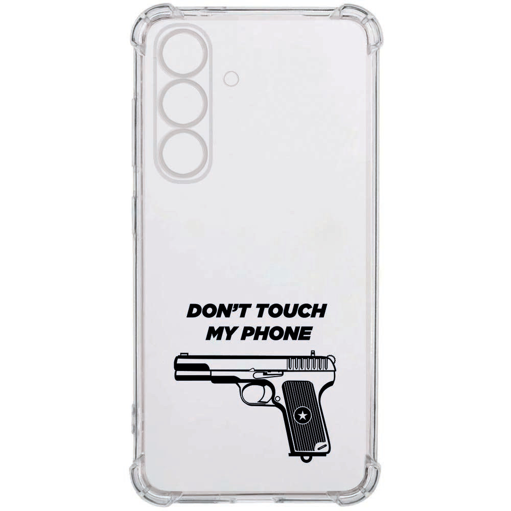 TPU Siliconen Hoesje Samsung Galaxy S26 Plus Pistol DTMP Antishock