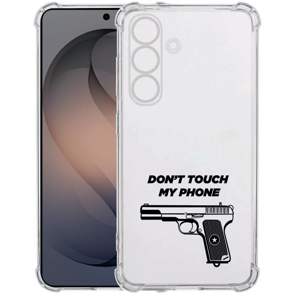 TPU Siliconen Hoesje Samsung Galaxy S26 Plus Pistol DTMP Antishock