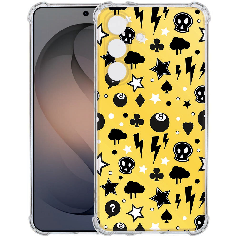 TPU Back Cover Samsung Galaxy S26 Plus Punk Yellow Valbestendig