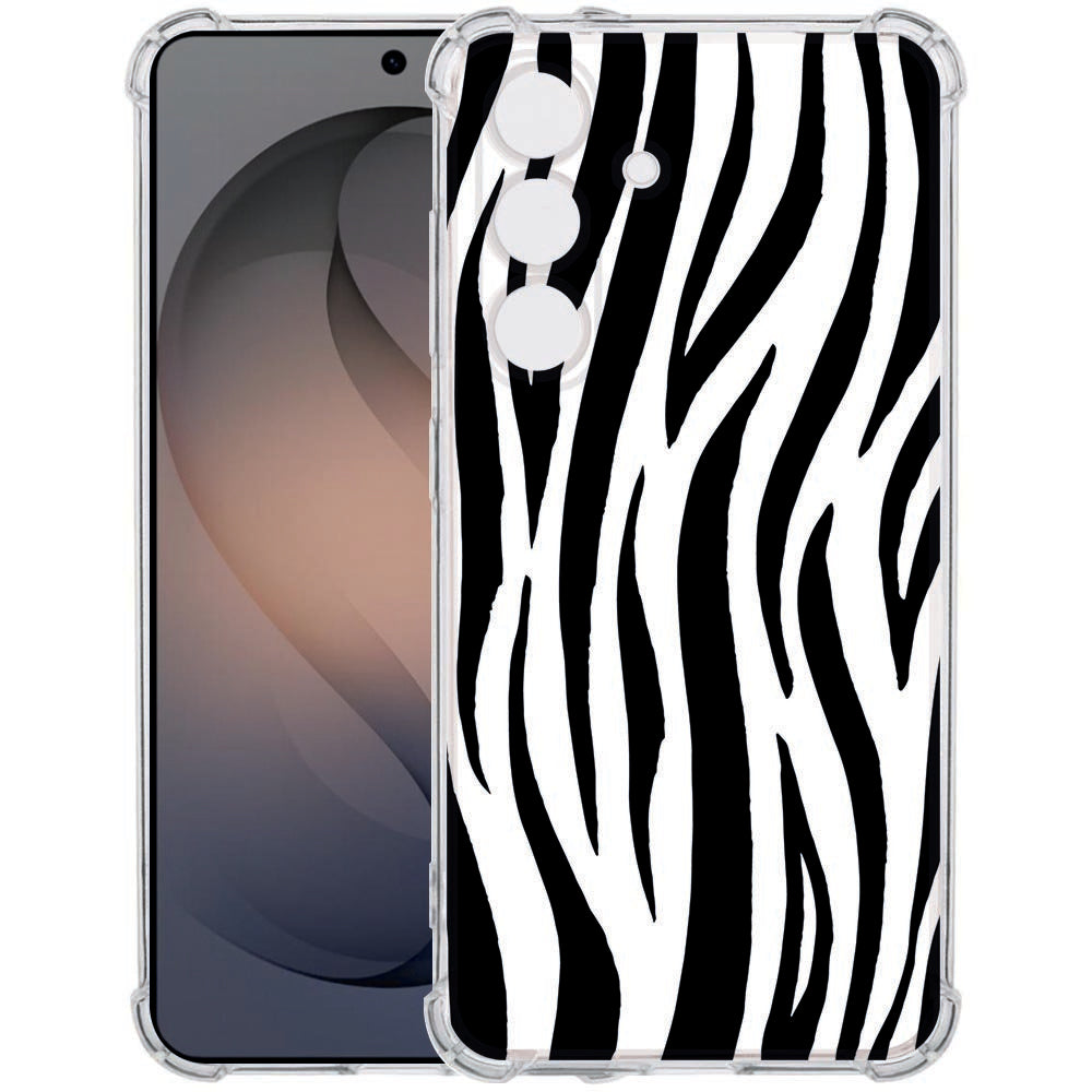 Flexibele Backcover Hoesje Samsung Galaxy S26 Plus Zebra Antishock