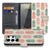 Samsung Galaxy S26 Ultra Book Cover Ananas Roze Rood Groen Portemonnee Hoesje design ananasprint beige achtergrond.