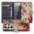Samsung Galaxy S26 Ultra Portemonnee Hoesje Bloemenprint Vooraanzicht.