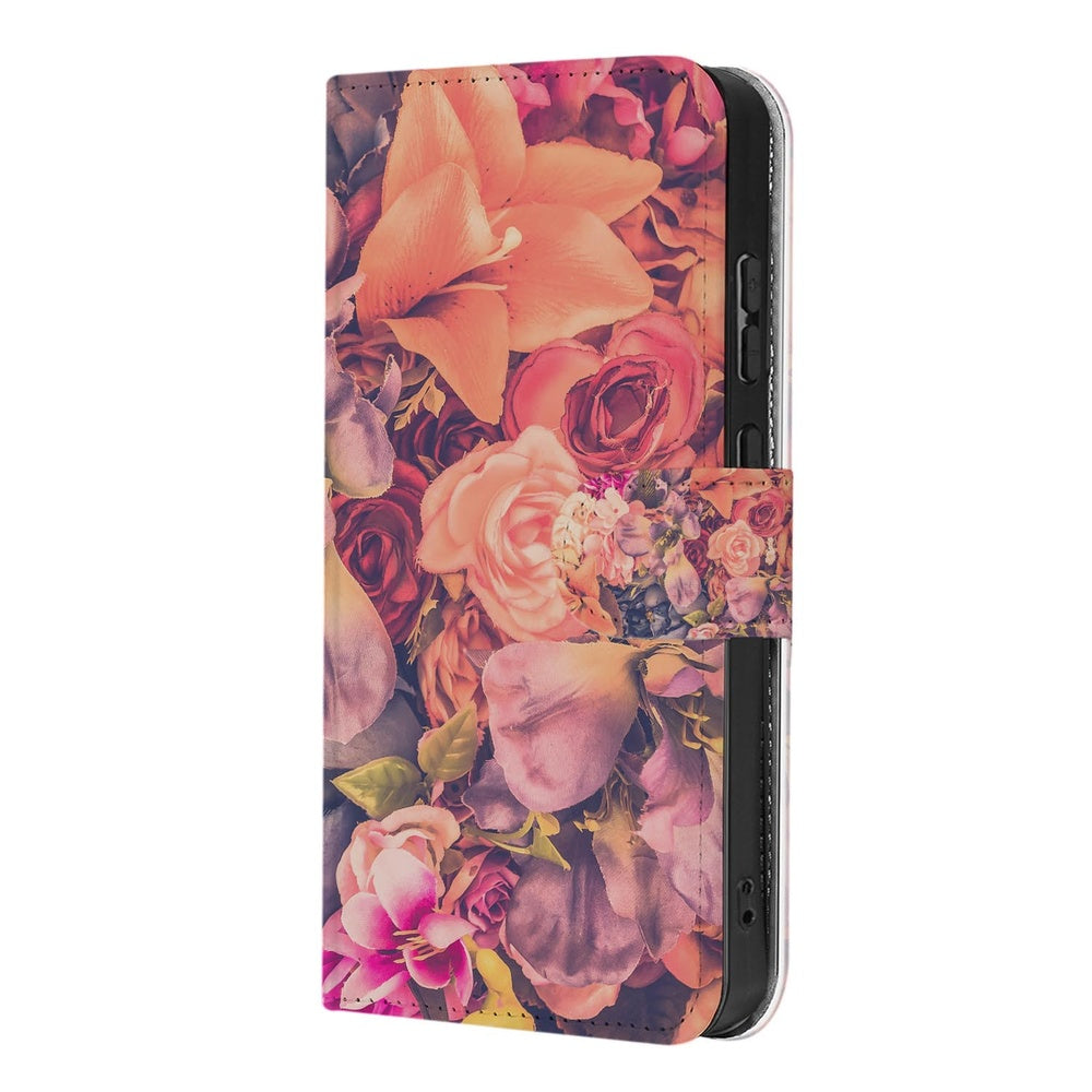 Book Case Samsung Galaxy S26 Ultra Bosje Bloemen met Magnetische sluiting in kleurrijk bloemendesign