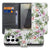 Telefoonhoesje Samsung Galaxy S26 Ultra Flamingo Palms Portemonnee Hoesje met tropische print en ruimte voor kaarten.