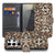 Samsung Galaxy S26 Ultra Book Case Leopard Portemonnee Hoesje Vooraanzicht.