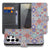 Book Case Samsung Galaxy S26 Ultra Tegelpatroon met Pasjeshouder vooraanzicht.