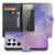 Watercolor Paars Hoesje Samsung Galaxy S26 Ultra met Magnetische sluiting detail aanzicht.