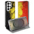 Samsung Galaxy S26 Ultra Telefoonhoesje Belgie Standcase zwart geel rood Vooraanzicht.