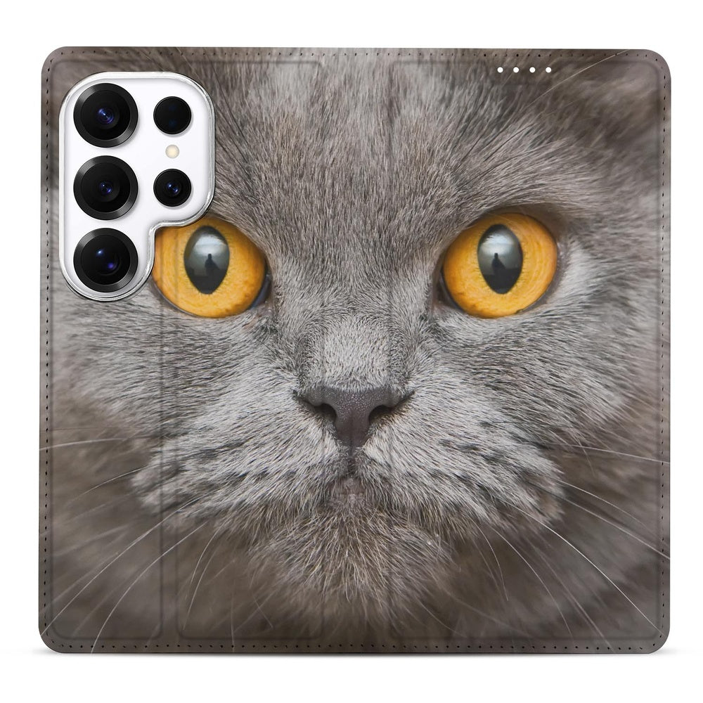 Samsung Galaxy S26 Ultra Flip Style Cover Britse Korthaar vooraanzicht.