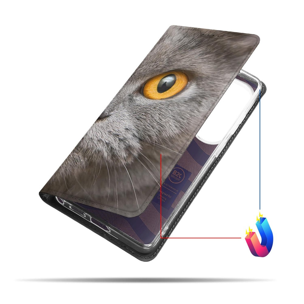 Samsung Galaxy S26 Ultra Flip Style Cover Britse Korthaar detail afbeelding.