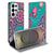 Samsung Galaxy S26 Ultra Smart Cover Hoesje Cirkels en Vlinders Vooraanzicht.