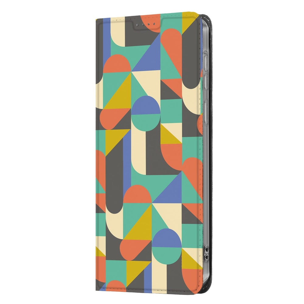 Samsung Galaxy S26 Ultra Book Cover Funky Retro Voorzijde.