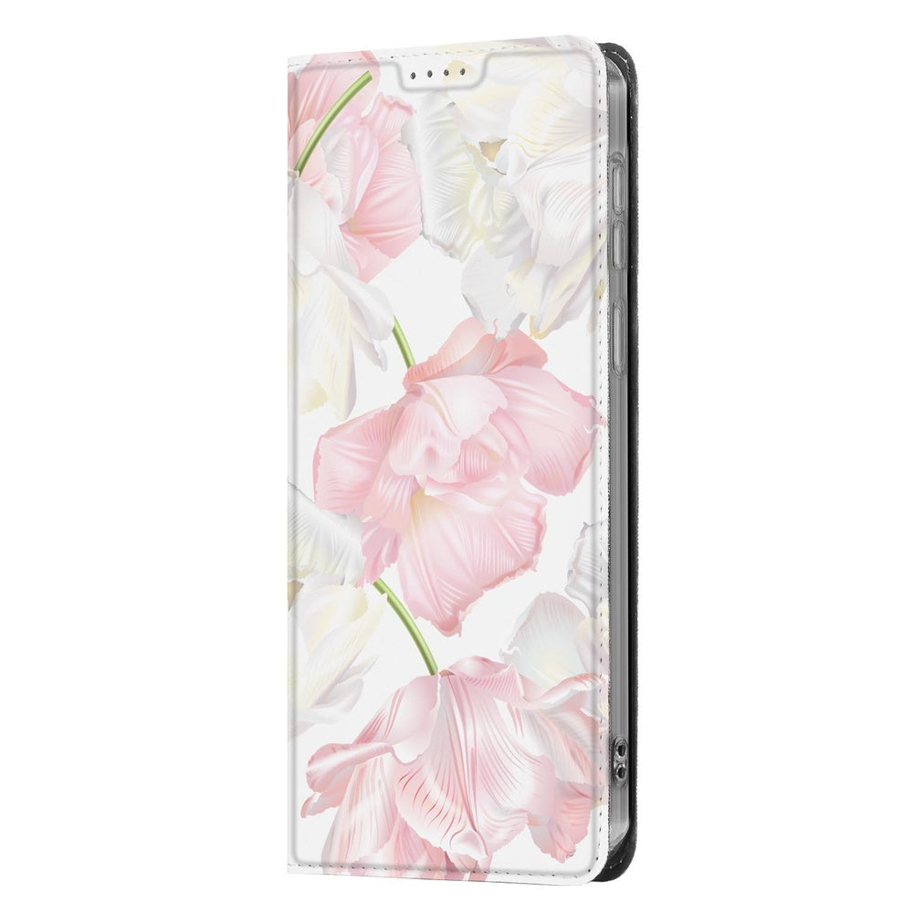 Samsung Galaxy S26 Ultra Book Cover Lovely Flowers Aanzicht