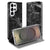 Samsung Galaxy S26 Ultra Book Wallet Case Marmer Zwart Vooraanzicht.