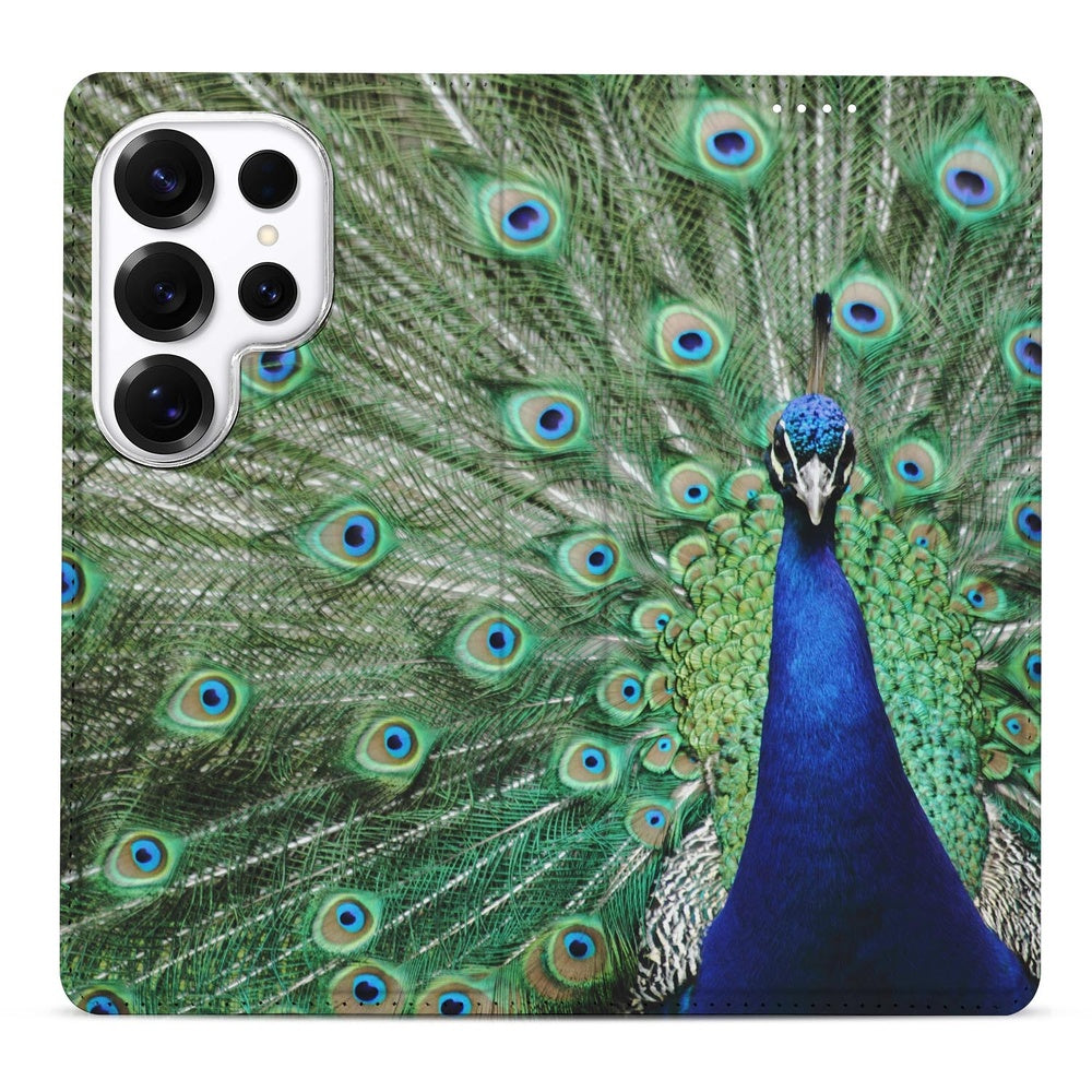 Samsung Galaxy S26 Ultra Book Cover Samsung Galaxy S26 Ultra Pauw Vooraanzicht.