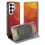 Samsung Galaxy S26 Ultra Bookcase Polygon Red Vooraanzicht.