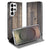 Bookcase Samsung Galaxy S26 Ultra Steigerhout Hoesje Steigerhout-Design Vooraanzicht.