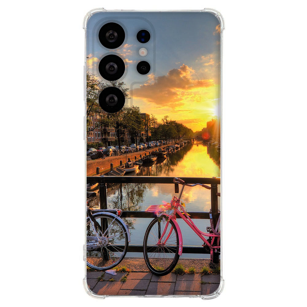 Flexibele back cover Samsung Galaxy S26 Ultra Amsterdamse Grachten Schokbestendig