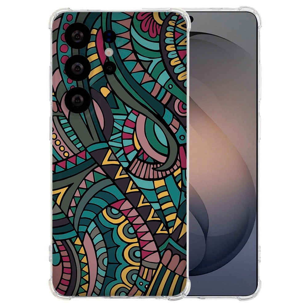 Samsung Galaxy S26 Ultra Flexibele back cover Aztec Shockproof