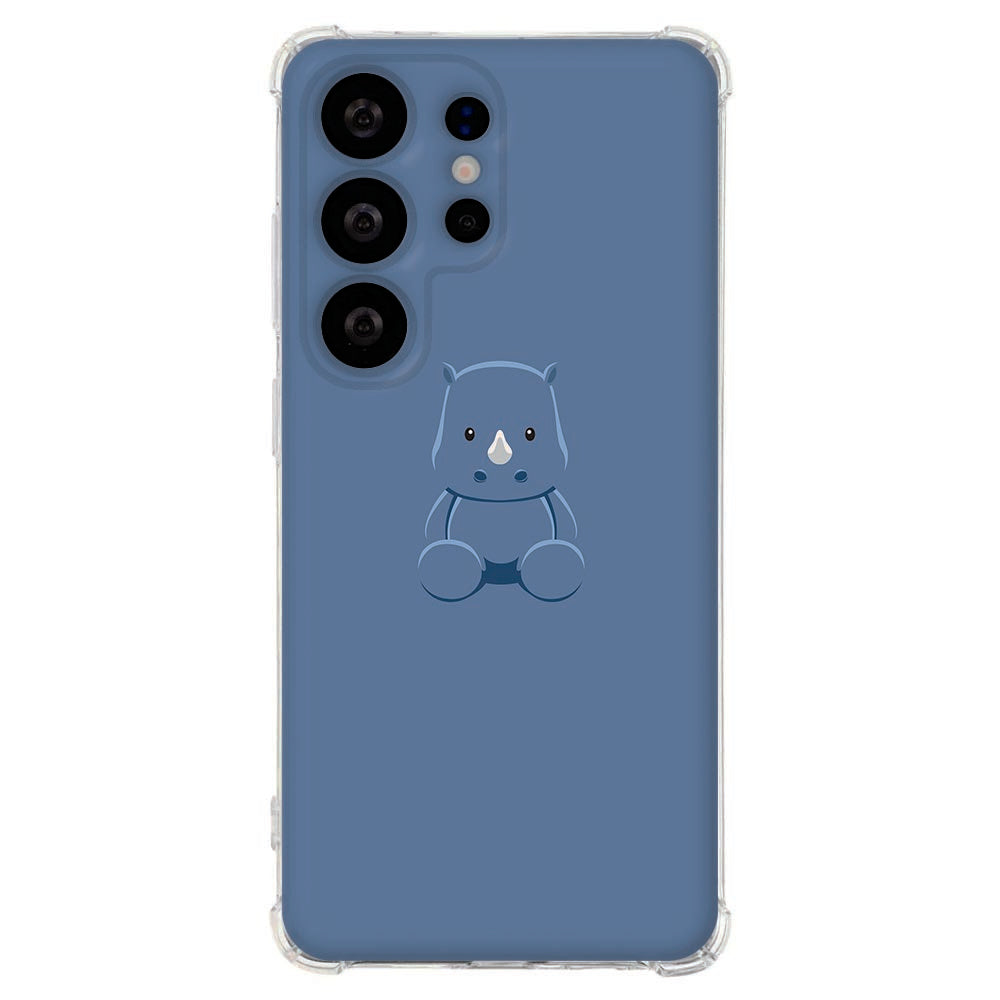 Samsung Galaxy S26 Ultra TPU Siliconen Hoesje Baby Rhino Schokbestendig