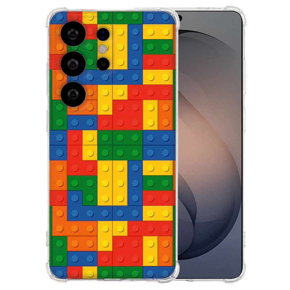 Backcover Hoesje Samsung Galaxy S26 Ultra Blokken Valbestendig