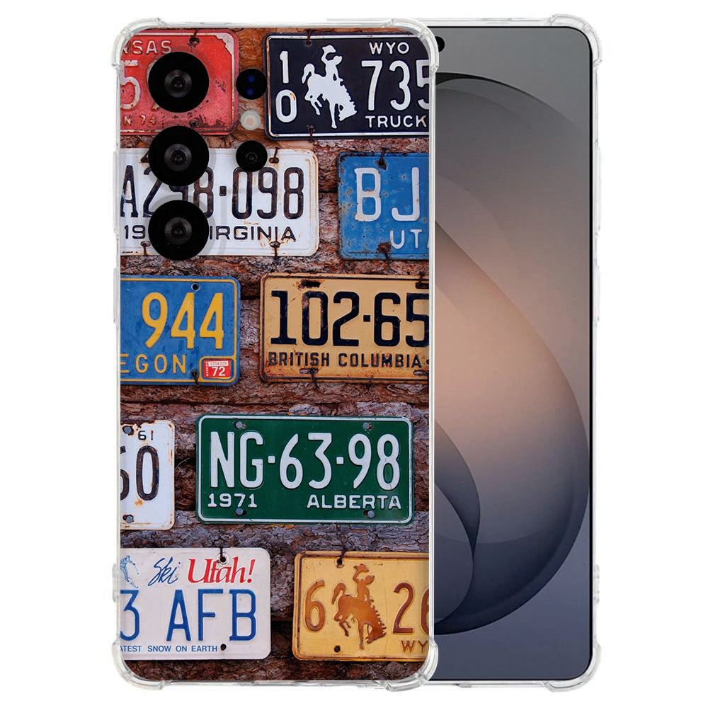 Samsung Galaxy S26 Ultra Backcover Hoesje Kentekenplaten Valbestendig