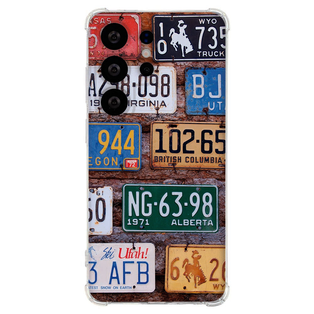 Samsung Galaxy S26 Ultra Backcover Hoesje Kentekenplaten Valbestendig