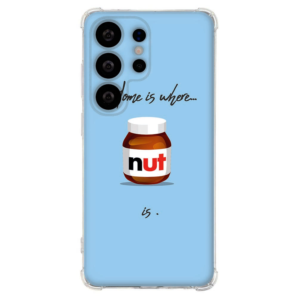 Flexibele back cover Samsung Galaxy S26 Ultra Nut Home Antishock