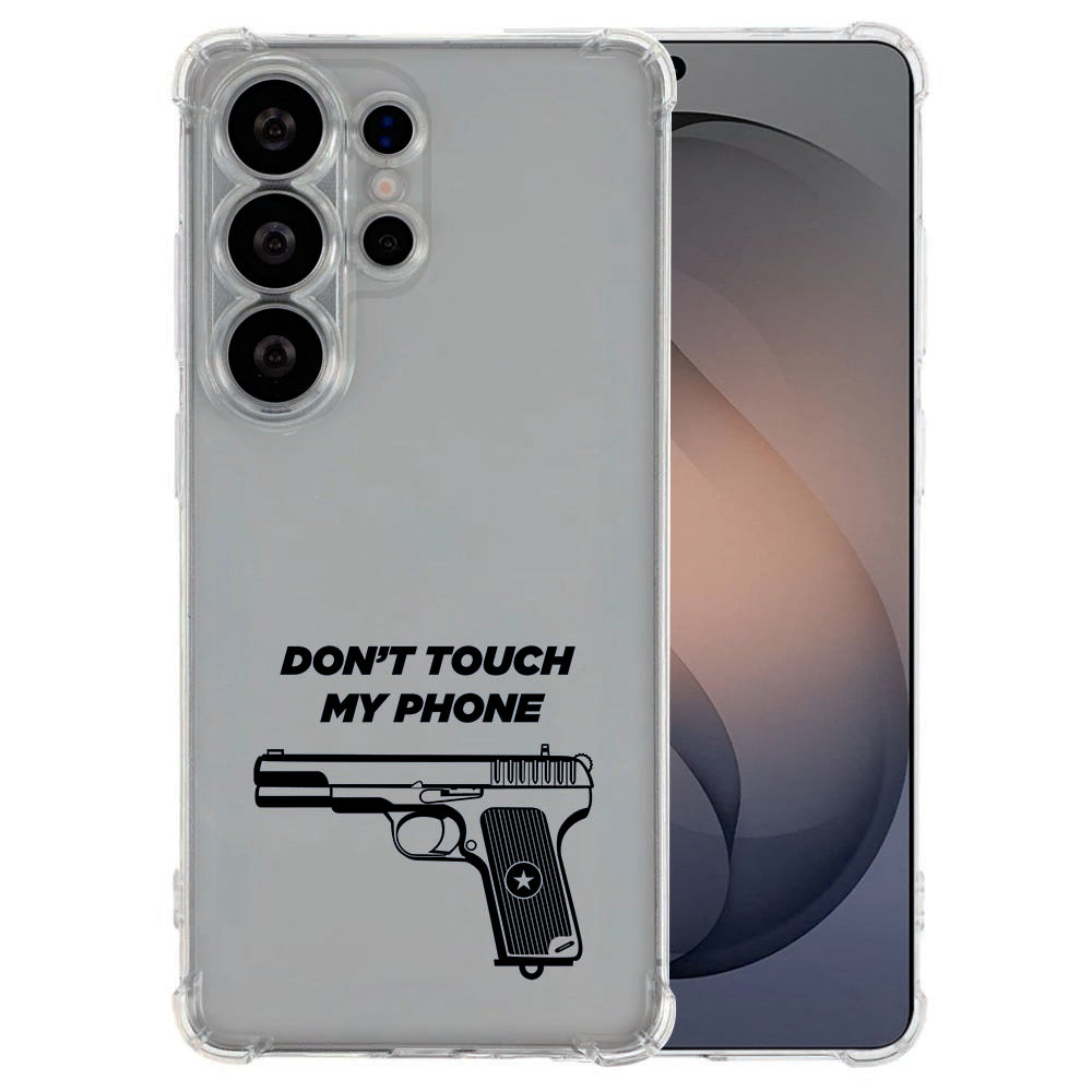 TPU Siliconen Hoesje Samsung Galaxy S26 Ultra Pistol DTMP Antishock