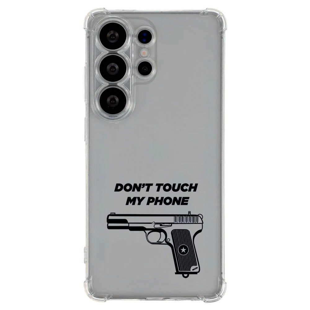 TPU Siliconen Hoesje Samsung Galaxy S26 Ultra Pistol DTMP Antishock