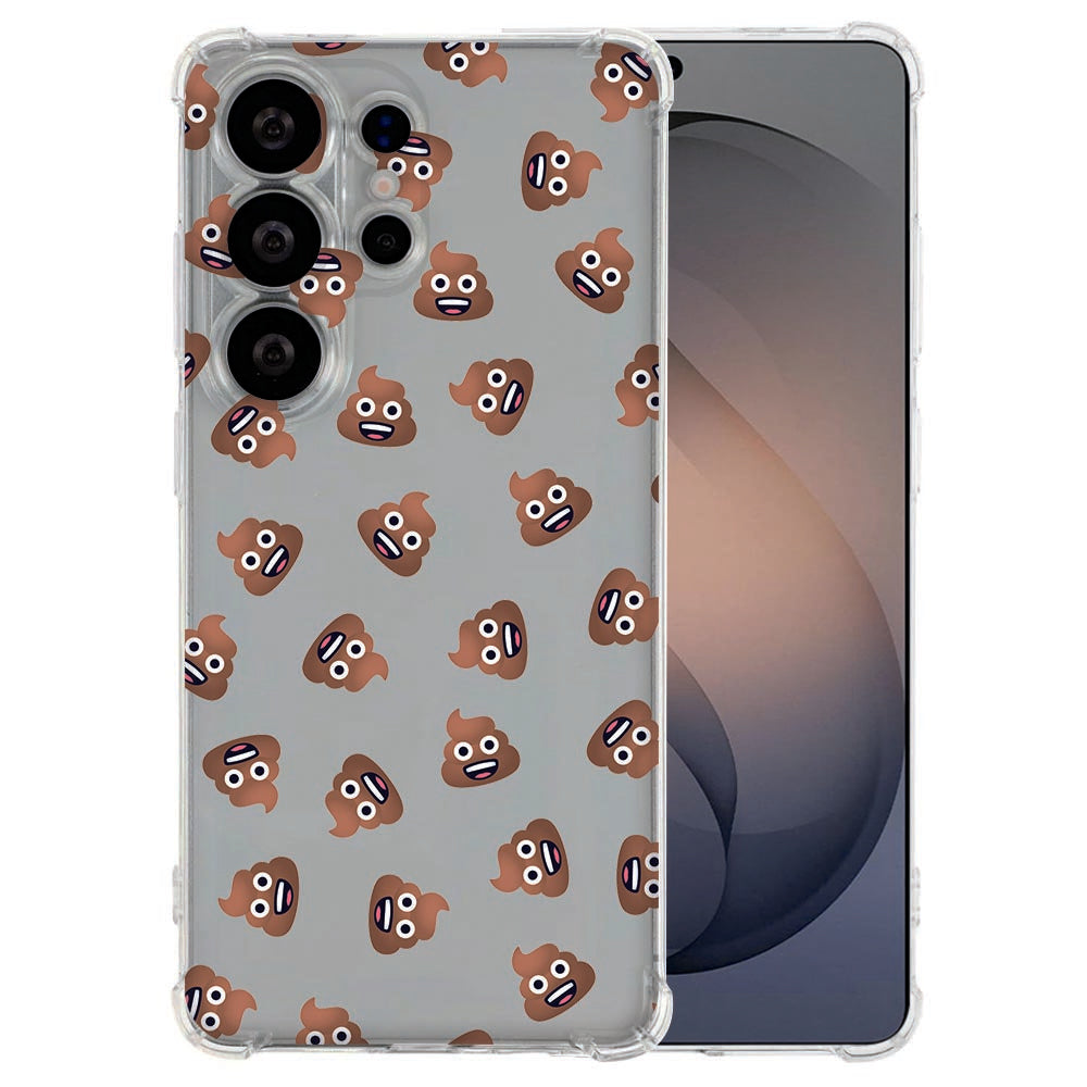 Backcover Hoesje Samsung Galaxy S26 Ultra Poep Emojis Schokbestendig