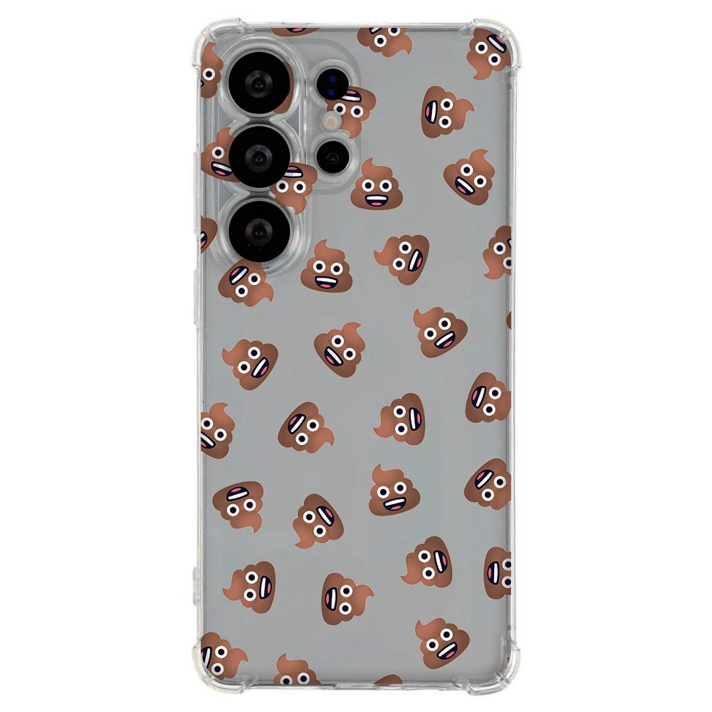 Backcover Hoesje Samsung Galaxy S26 Ultra Poep Emojis Schokbestendig