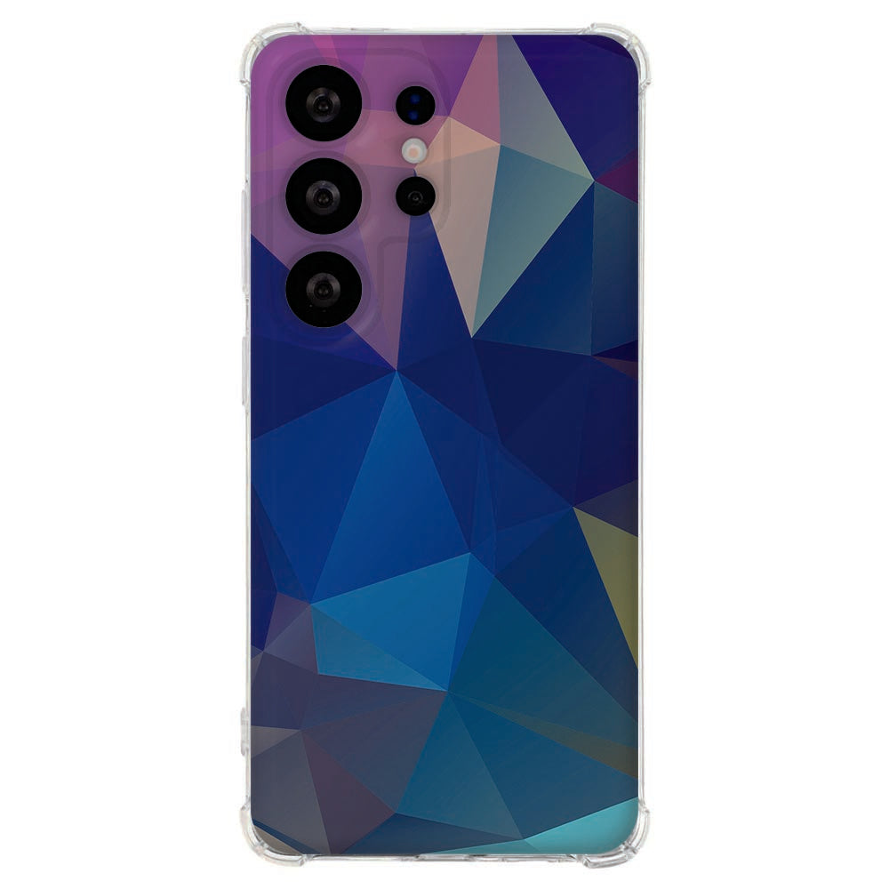 Softcase Samsung Galaxy S26 Ultra Polygon Dark Shockproof