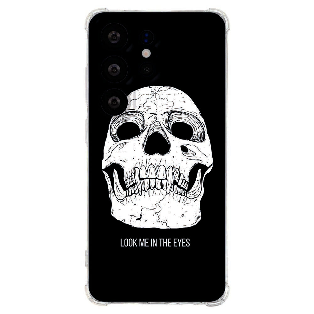 Flexibele back cover Samsung Galaxy S26 Ultra Skull Eyes Shockproof