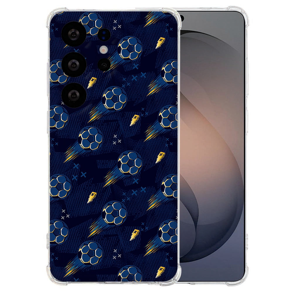 Samsung Galaxy S26 Ultra TPU Siliconen Hoesje Voetbal Shockproof