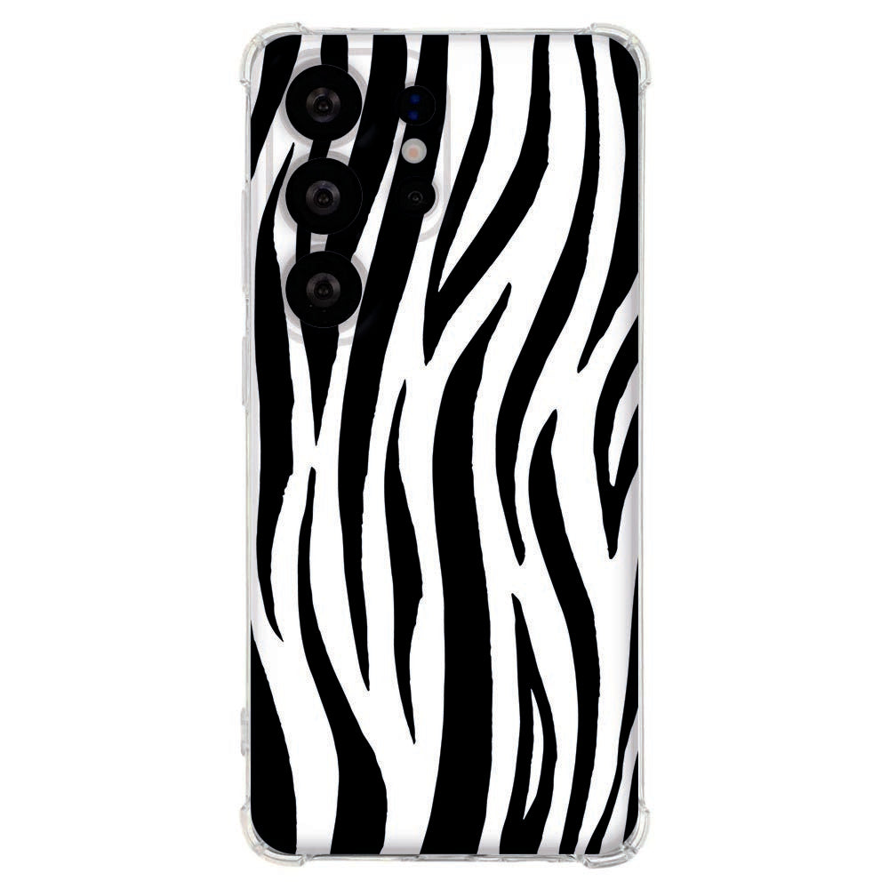 Flexibele Backcover Hoesje Samsung Galaxy S26 Ultra Zebra Antishock
