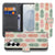 Samsung Galaxy S26 Bookcase Ananas Roze Rood Groen vooraanzicht.