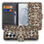 Book Case Hoesje Samsung Galaxy S26 Leopard met leopardprint, biedt ruimte voor Travelcard factuur en bescherming voor je telefoon.