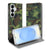 Samsung Galaxy S26 Telefoonhoesje Army Dark standcase camouflageprint vooraanzicht.
