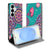 Samsung Galaxy S26 Flip Style Cover Cirkels en Vlinders Bookcase design Cirkels en Vlinders vooraanzicht.