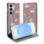 Samsung Galaxy S26 Standcase Hoesje Flamingo standcase flamingo print vooraanzicht.