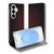 Samsung Galaxy S26 Bookcase Geruit Rood Vooraanzicht.