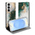 Samsung Galaxy S26 Book Cover Marmer Groen Vooraanzicht.
