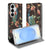 Samsung Galaxy S26 Bookcase Pauw met Bloemen Vooraanzicht.