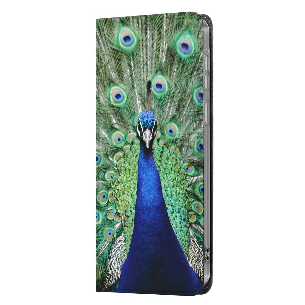 Samsung Galaxy S26 Pauw Book Cover Pauw-motief Vooraanzicht.