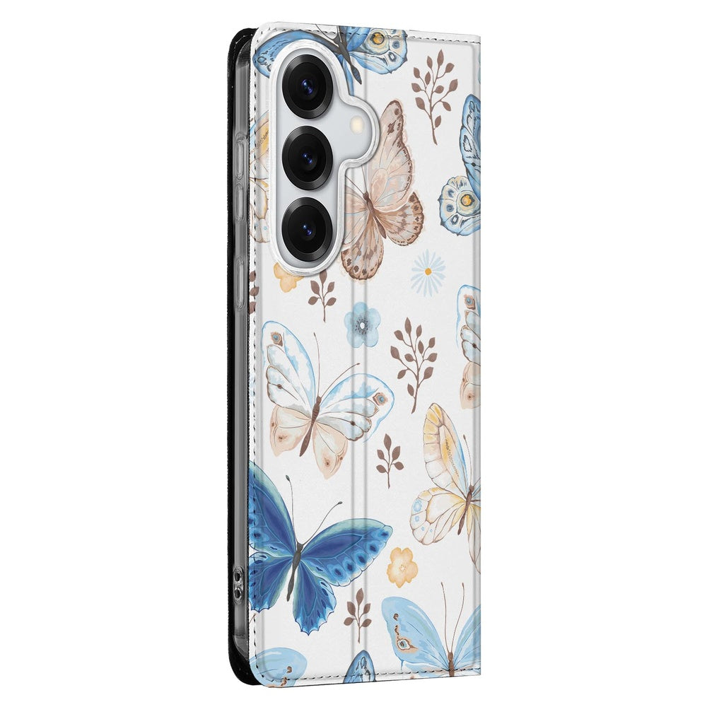 Samsung Galaxy S26 Telefoonhoesje Vlinder detail aanzicht met vlinderdesign.