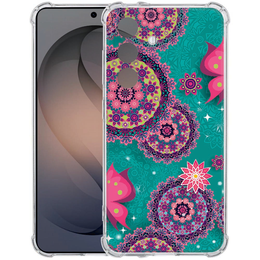 Samsung Galaxy S26 Flexibele Cirkels en Vlinders Schokbestendig