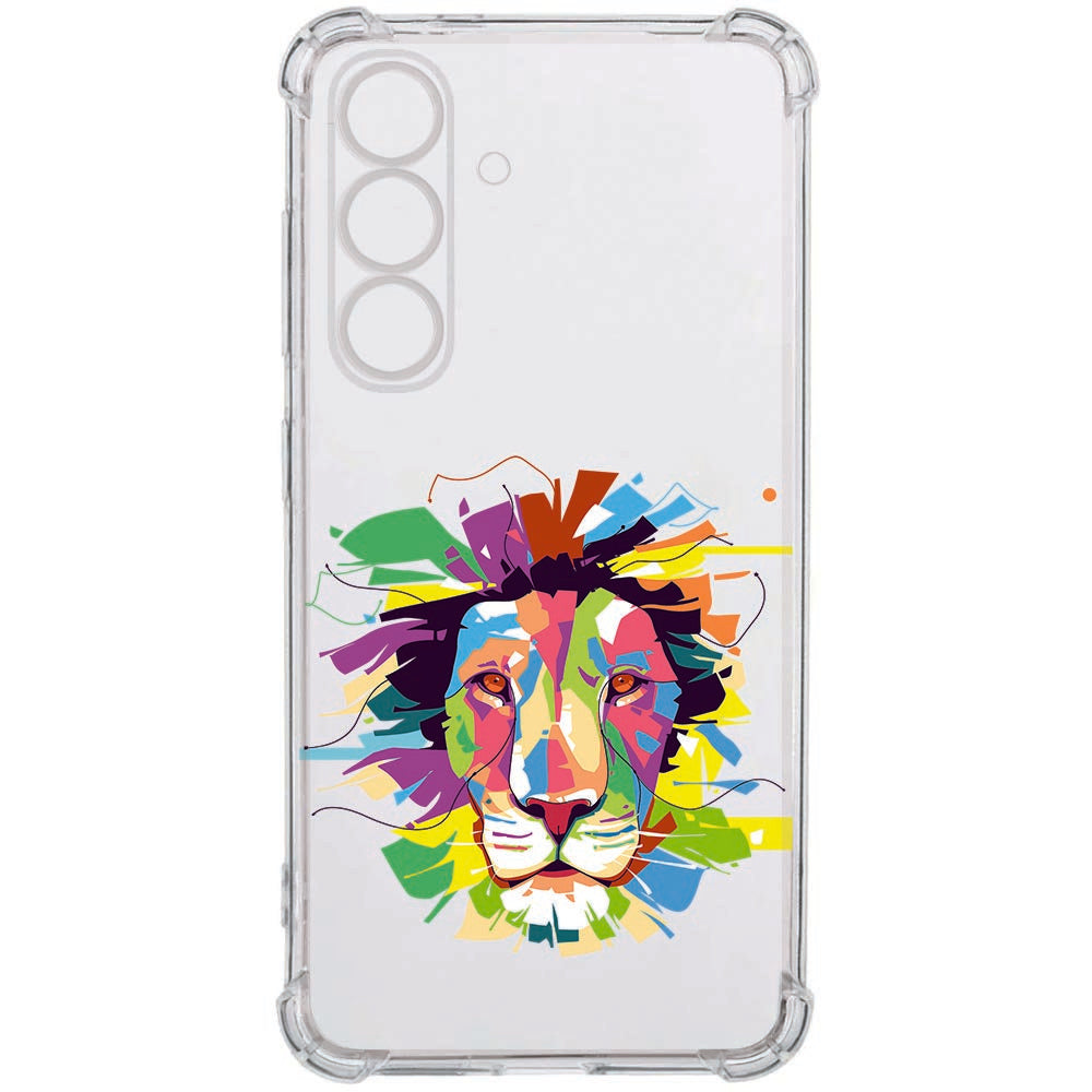 TPU Siliconen Hoesje Samsung Galaxy S26 Lion Color Shockproof