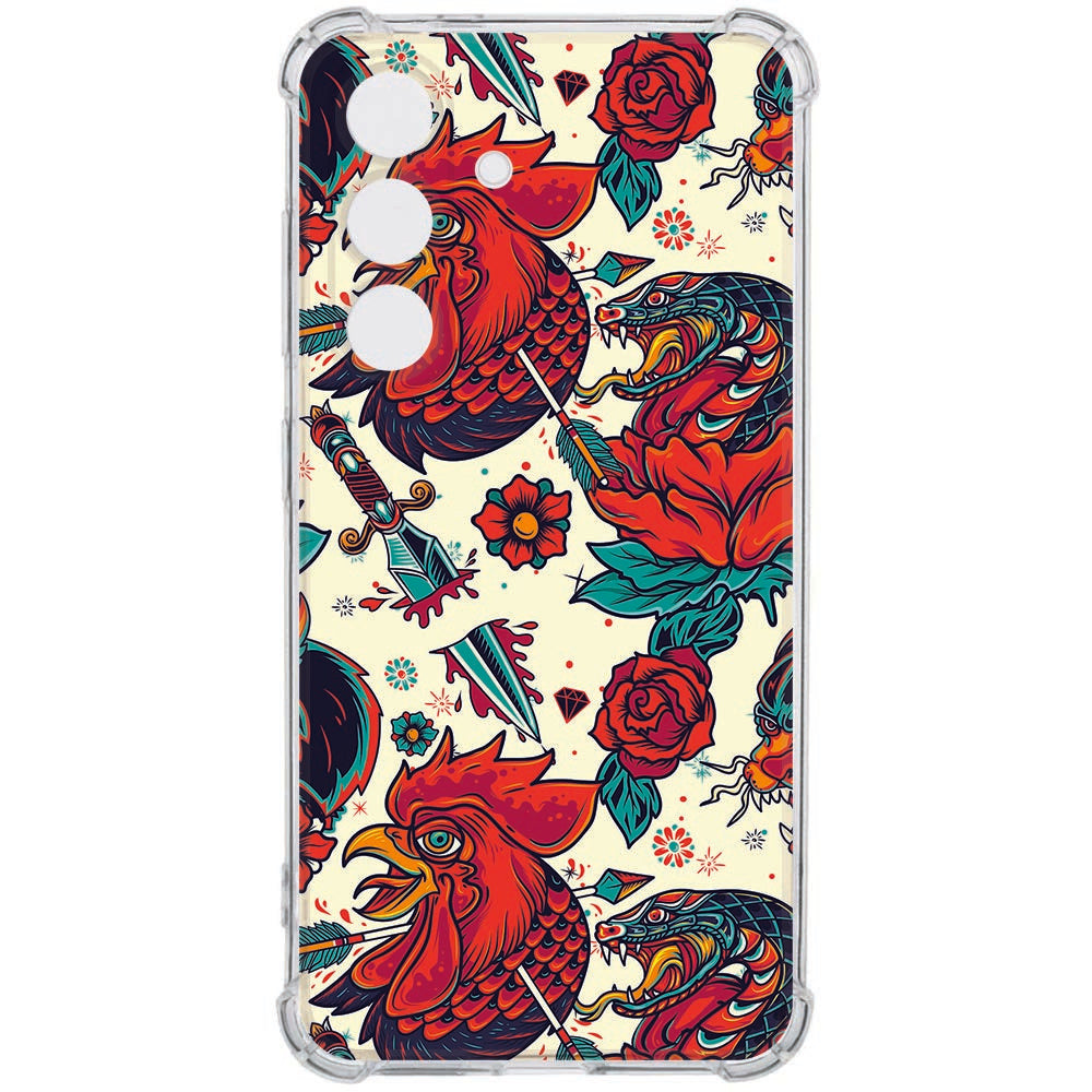 TPU Back Cover Samsung Galaxy S26 Old Skool Schokbestendig