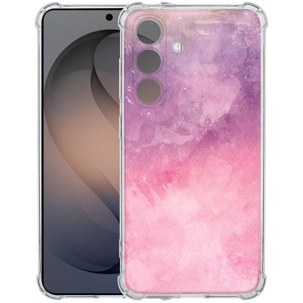 TPU Back Cover Samsung Galaxy S26 Pink Purple Paint Antishock